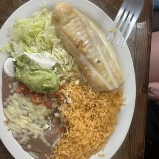 Chicken chimichanga