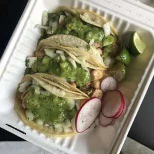 Chicken tacos