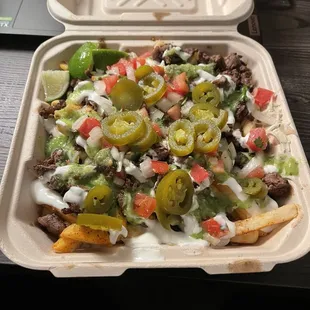 nachos, food
