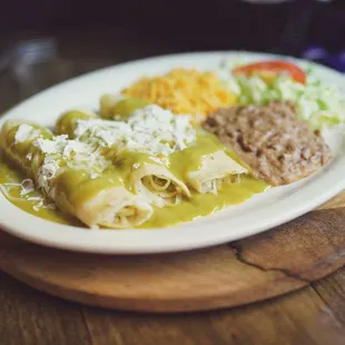 Enchiladas Verdes