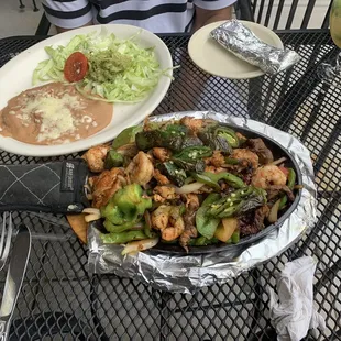 Mixed fajita