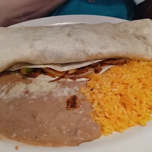 Steak Fajita Burrito