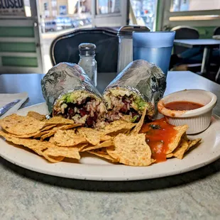 Super chicken burrito $12.50