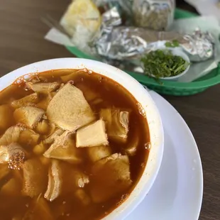 a bowl of soup