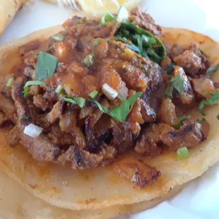 My Al Pastor Taco.  3 stars