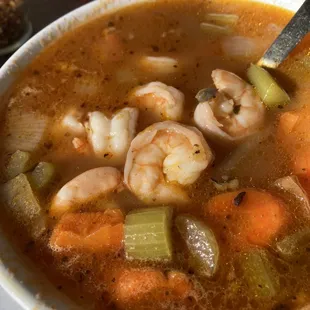 CALDO De Camaron ..Shrimp soup