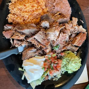 Carnitas platter
