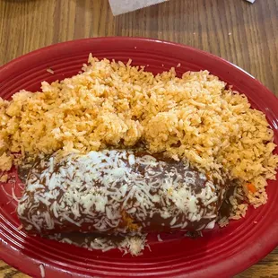 Wet burrito (carnitas)