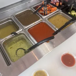 Salsa bar