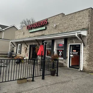 Front of the restaurant