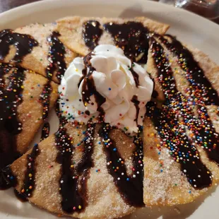 Birthday cake sopapillas... so good!