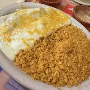 Chicken enchiladas