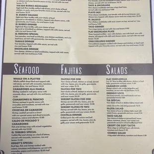 Menu!
