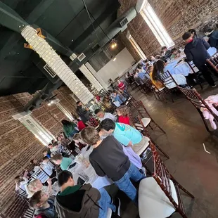 Hosting 100 third graders in their banquet room