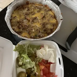 Nacho with toppings