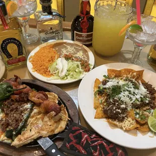 Birria chilaquiles and el rey special