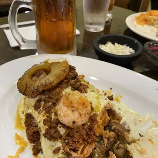 Yuengling on draft with Don Juan half eaten.