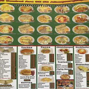 Menu Part 1