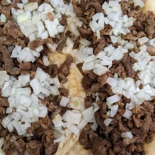 Carne Asada - usually comes with cilantro but asked for it on the side instead