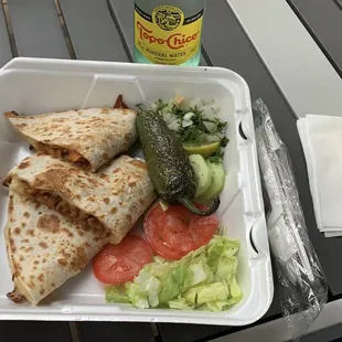 Pastor Quesadilla