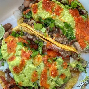 Taco Chingon con tortillas de maíz hechas a mano!