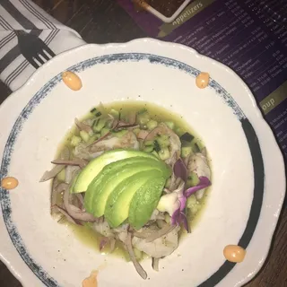 Aguachile With Shrimp