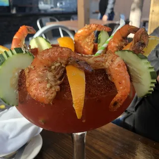 Michelada with Beer