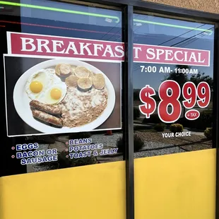 My favorite breakfast special in Moreno Valley