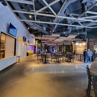 people sitting at tables