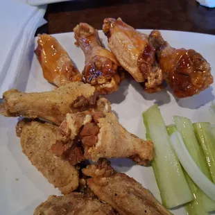 Hot honey and lemon pepper