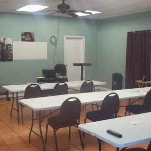 Our training center is ready for you.