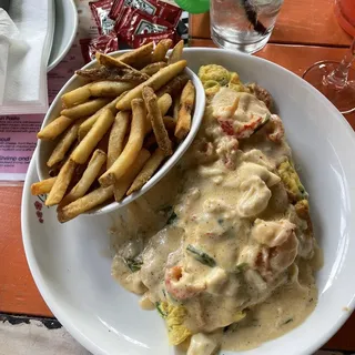 Seafood Omelette