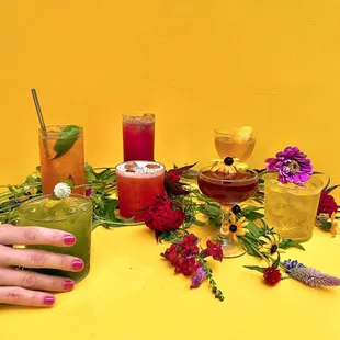 Colorful Cocktails for every mood.