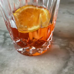 Negroni, half full