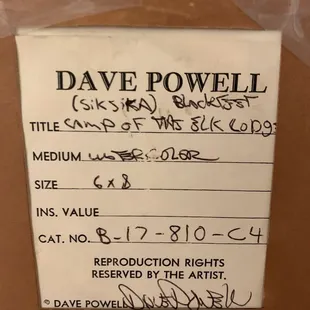 An example of the unique finds in The Little Little