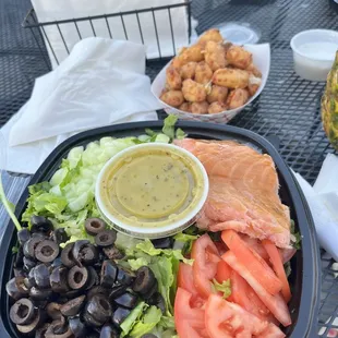 Salmon salad