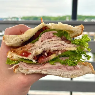 Stacked Club Sandwich