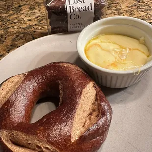 Pretzel Crisps &amp; Pretzel Bagel