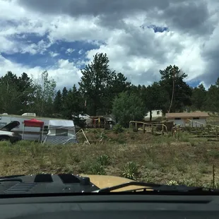 This was part of the camping area