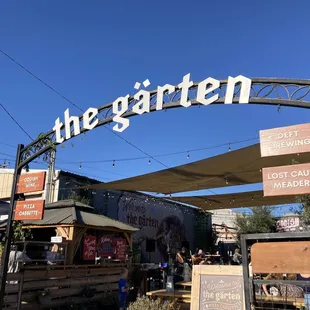 Entrance to food court