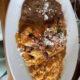 Shrimp Enchiladas