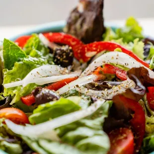a bowl of salad