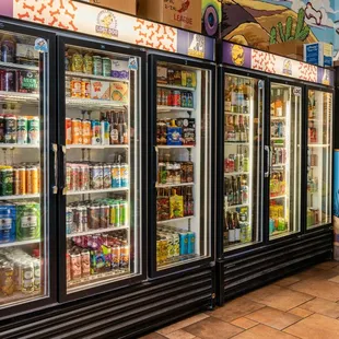 the inside of the store