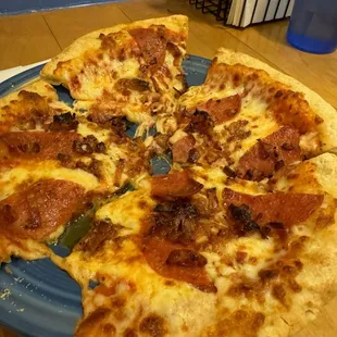 Pizza. Soggy. Pizza.