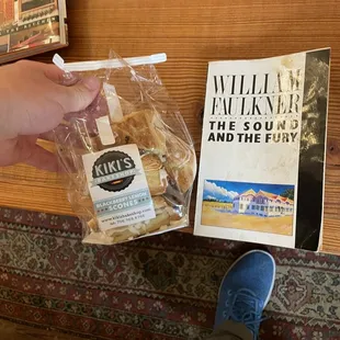 Scones, books to read