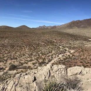 Highest point on little Moab trail