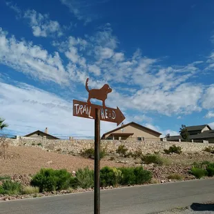 As you come from the east/south side on Redd road