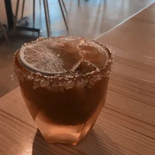 Summer drink: caferita. An iconic twist on a coffee margarita (non alcoholic).