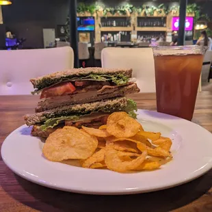 Turkey and Bacon sandwich