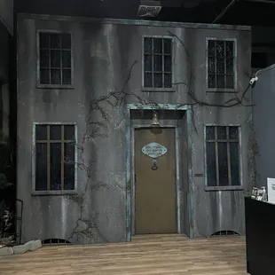 The entrance to the Asylum